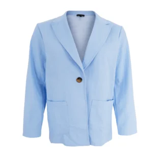 BCBOX BLAZER - LT. BLUE